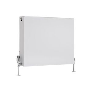 Milano - Mono - Modern White Type 22 Central Heating Double Flat Panel Horizontal Convector Radiator - 600mm x 800mm