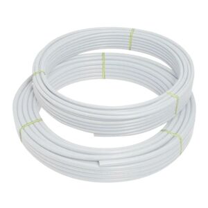 Polypipe PolyFit FIT5015B 15mm X 50m Coil Barrier Pipe - White