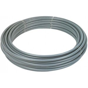 PolyPlumb PB5022B 22mm x 50m Coil Barrier Pipe - Grey - Polypipe