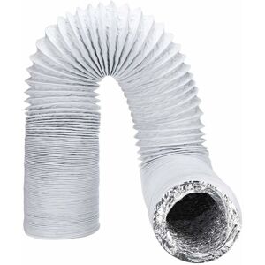 Denuotop - 200mm 5M Flexible Exhaust Vent Hose For Air Conditioner Air Conditioner