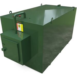 ATLANTIS - UK Atlantis 10000 Litre Steel Bunded Oil Tank c/w Fill Point Cabinet - BUS.10000C