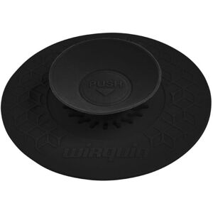 WIRQUIN Black Universal 2in1 Kitchen Sink Plug/Filter 110mm Stick Function Easy Use