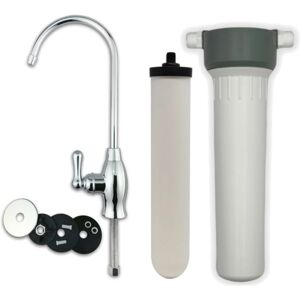 Doulton - Heavy Metal Removal Water Filter System with Ultracarb Ceramic Candle and Baseball Tap