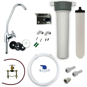 Doulton - Heavy Metal Removal Water Filter System with Ultracarb Ceramic Candle and Bobble Tap