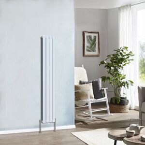 NRG Designer Radiator 1600x272mm Single Flat Panel Vertical White