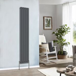 NRG Designer Radiator 1800x272mm Single Flat Panel Vertical Anthracite