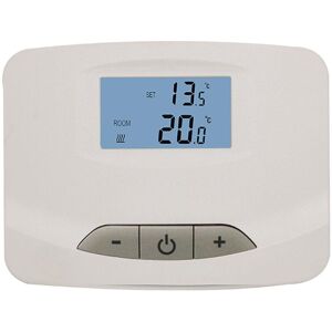 Lowenergie - Digital Wireless Programmable Room Thermostat rf Stat 7 Day Heating Timer Energy