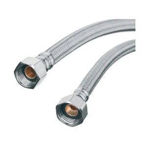 Invena - 30cm 1/2 x 1/2 Flexi Flexible Kitchen Basin MonoBloc Tap Connector Hose Pipe