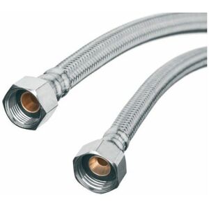 Invena - 40cm 1/2 x 1/2 Flexi Flexible Kitchen Basin MonoBloc Tap Connector Hose Pipe