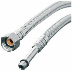 Invena - 40cm 1/2 x M10 Flexi Flexible Kitchen Basin MonoBloc Tap Connector Hose Pipe