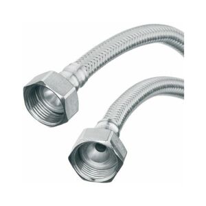 Invena - Flexi Flexible Kitchen Basin Monobloc Tap Connector Hose Pipe 3/4 x 3/4 40cm Length