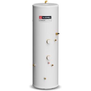 PLTIN210 Stainless Platinum Unvented Indirect Cylinder, 192 Litre - Gledhill