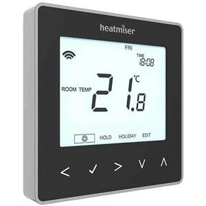 Honeywell Heatmiser neoStat V2 Black Programmable Thermostat 230V