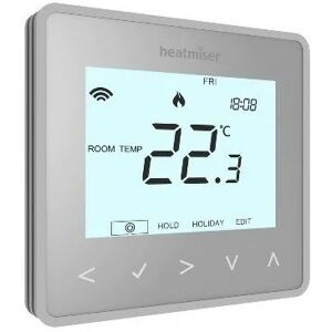 Honeywell Heatmiser neoStat V3 Platinum Silver Programmable Thermostat 230V