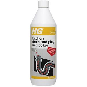 HG H/g 481100106 Kitchen Drain and Plug Unblocker 1 Litre H/G481100106