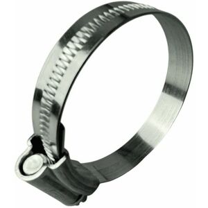 Hi-Grip Zinc plated hose clamp 60-80mm x10 ( Full Bag ) - Silver - JCS