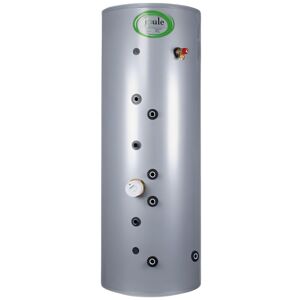 Cyclone Platinum High Gain Solar Twin Coil Standard Unvented Hot Water Cylinder, 400 Litre - Joule