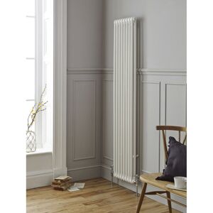 Laser Klassic White 1500mm x 515mm Double Column Vertical Radiator - LCL215011 - White - Kartell