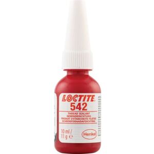 Loctite 542 Medium Strength Thread Sealant - 10ml - Brown