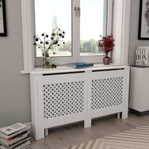 BERKFIELD HOME Mayfair Radiator Covers 2 pcs White 152x19x81.5 cm mdf