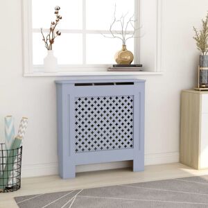 Mdf Radiator Cover Grey 78 cm - Hommoo