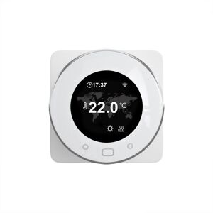 Milano - Connect - Google Home and Amazon Alexa Compatible Wi-Fi Programmable Temperature Control Heating Thermostat Google Home and Amazon Alexa