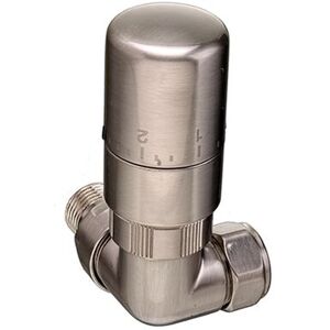 Primus Corner Ideal TRV Thermostatic Radiator Valve Angled Nickel