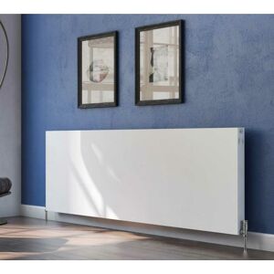 Flat Panel Type 11 Single Panel Single Convector Radiator White 600mm h x 1800mm w - Primus