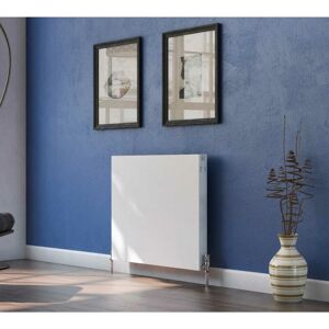 Flat Panel Type 11 Single Panel Single Convector Radiator White 600mm h x 700mm w - Primus