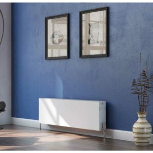 Flat Panel Type 22 Double Panel Double Convector Radiator White 300mm h x 1000mm w - Primus