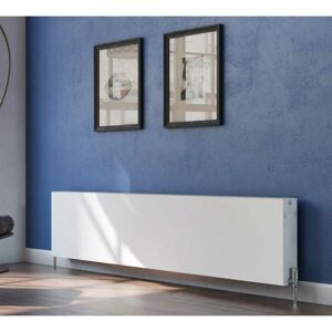 Flat Panel Type 22 Double Panel Double Convector Radiator White 400mm h x 1800mm w - Primus