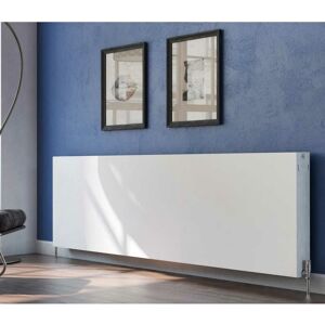 Flat Panel Type 22 Double Panel Double Convector Radiator White 600mm h x 2000mm w - Primus