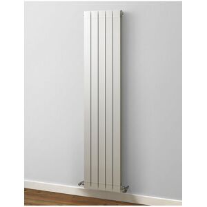 Holborn White Aluminium Vertical Radiator 1866mm x 260mm - White - Rads 2 Rails