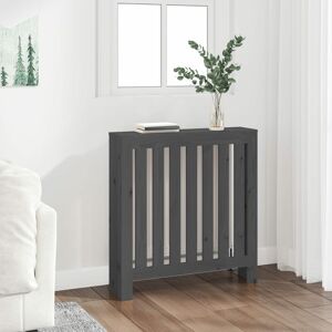 BERKFIELD HOME Royalton Radiator Cover Grey 79.5x19x84 cm Solid Wood Pine