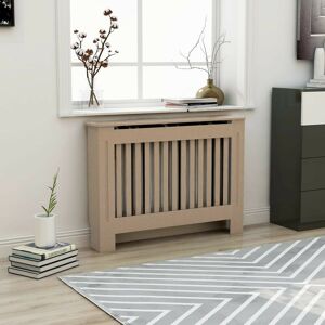 HOMMOO Radiator Cover 112x19x81 cm mdf FF288175UK