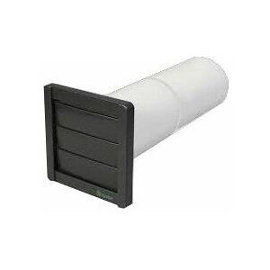 4 Wall Vent Installation Kit Wall Tube External Grille Square VK10 - Xpelair