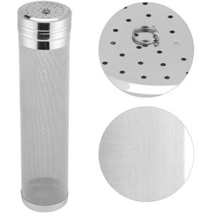 Cyslmuk - 7×18cm Mesh Stainless Steel Hop Filter Secondary Filter Cartridge for Very Dry Home Coffee Filters