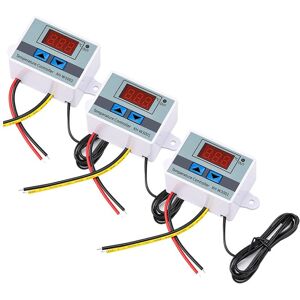 TLILY Digital Temperature Controller XH-W3001 110-220V Module Programmable Minus 50 to 110 Degree Heating Cooling Thermostat