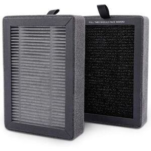 Tlily - H128 Replacement Filter Compatible for Air Purifier, H13 True hepa 2 Pack