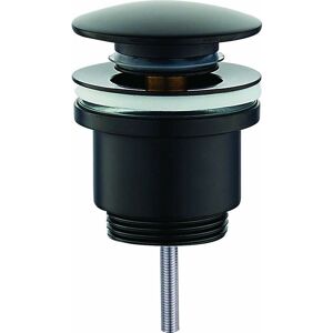 Ikodm - Piralla Rubinetterie Matte Black Click-Clack Round Waste - RWBashbasin waste