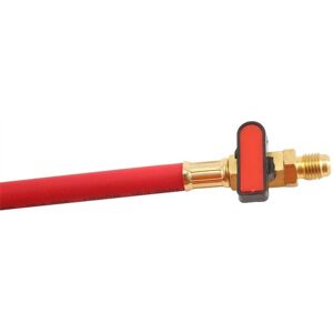 TLILY R134A R410 R22 HBV-B01 PSI Manifold Gauge Set A/C Refrigeration Charging Hose HVAC Refrigerant Hoses with Ball Valve