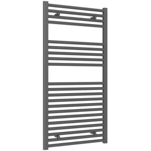 Reina - Diva Anthracite Electric Towel Rail 1200mm High x 600mm Wide (Standard Element)