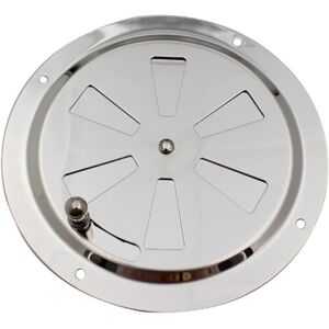 Ikodm - Round Ventilation Grille, Adjustable Air Vent Stainless Steel Air Vent Air Inlet and Exhaust