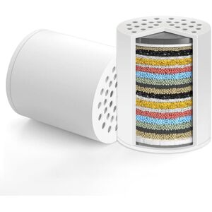 Sollbry - Pack of 2 Universal Replaceable Filter Cartridge High Efficiency for Shower Filter, 25 Stage Cartridges Water Softener Anti-Scale, to