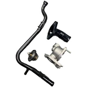 TLILY Thermostat Housing&Coolant Pipe Kit for I10 I20 2007-2020 2545003002 2563003100 256312B001 255002B000