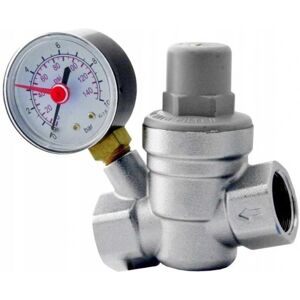 Goshe - 1' bsp Pressure Reducing Valve With Gauge Female 1-6 bar Goshe - 1' bsp Pressure Reducing Valve With Gauge Female 1-6 bar