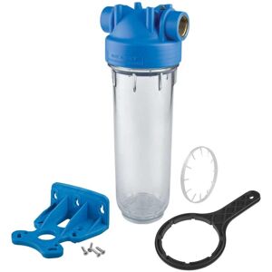 Atlas Filtri - 1 Stage 10' Inline Water Filter System Housing 1/2' Ports With Wall Bracket And Key Atlas Filtri - 1 Stage 10' Inline Water Filter System Housing 1/2' Ports With Wall Bracket And Key