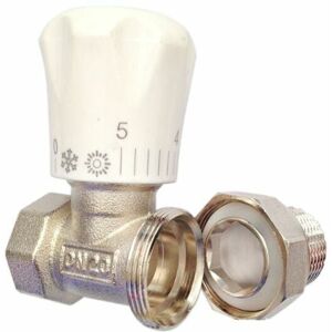 DEWDAT 1/2 Inch Brass Thermostatic Radiator Valve Straight Type DN15 Automatic Temperature Control Valve Heater Heating(DN15) DEWDAT 1/2 Inch Brass Thermostatic Radiator Valve Straight Type DN15 Automatic Temperature Control Valve Heater Heating(DN15)