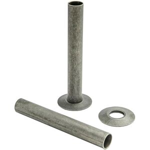 NRG 15mm Radiator Pipes & Collars Plumbing Tubes Brass Pewter 180mm NRG 15mm Radiator Pipes & Collars Plumbing Tubes Brass Pewter 180mm