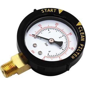 COOCHEER 190058 0-60 PSI Pressure Gauge, 2" Filter Water Start and Clean Pressure Gauge with 1/4" NPT Bottom Bracket Compatible with Hayward and Jandy Pool COOCHEER 190058 0-60 PSI Pressure Gauge, 2" Filter Water Start and Clean Pressure Gauge with 1/4" NPT Bottom Bracket Compatible with Hayward and Jandy Pool